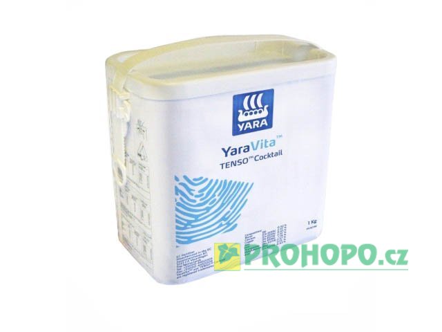 YaraTera TENSO Coctail 1kg - pro vyrovnání výživy u plodin náročných na mikroprvky