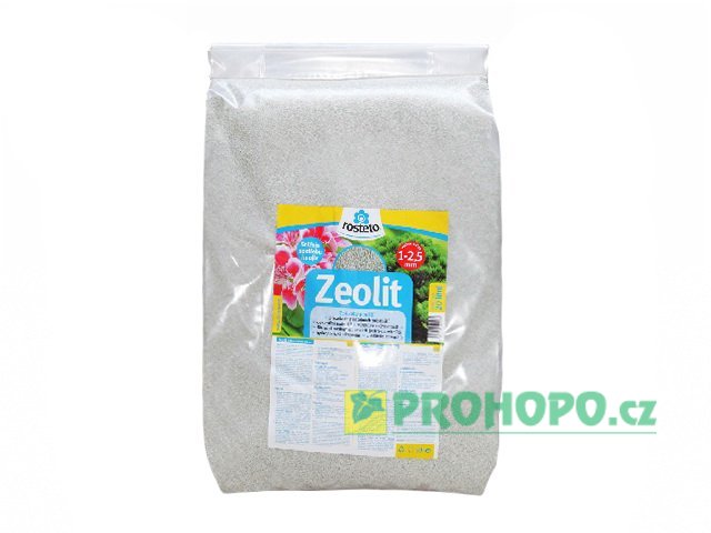 Zeolit 20l (1-2,5mm) - přírodní "dezinfekce" a účinná regulace hospodaření se živinami v půdě