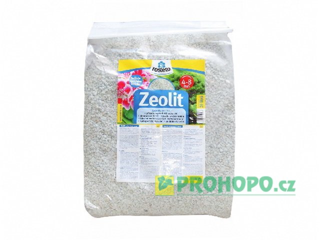 Zeolit 20l (4-8mm) - přírodní "dezinfekce" a účinná regulace hospodaření se živinami v půdě
