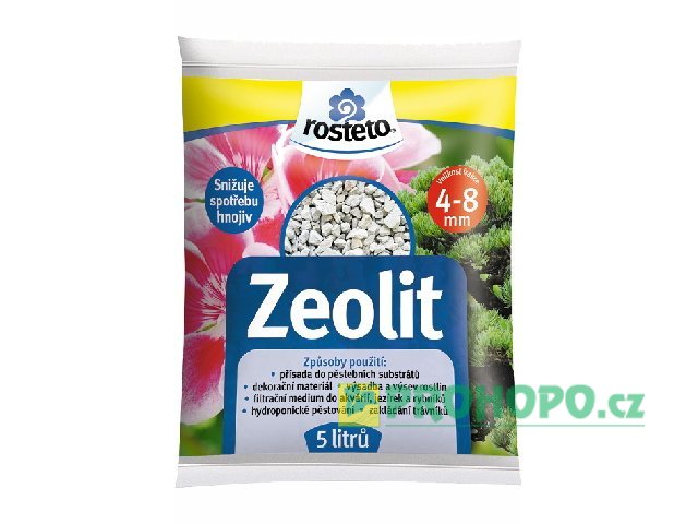 Zeolit  5l (4-8mm) - přírodní "dezinfekce" a účinná regulace hospodaření se živinami v půdě