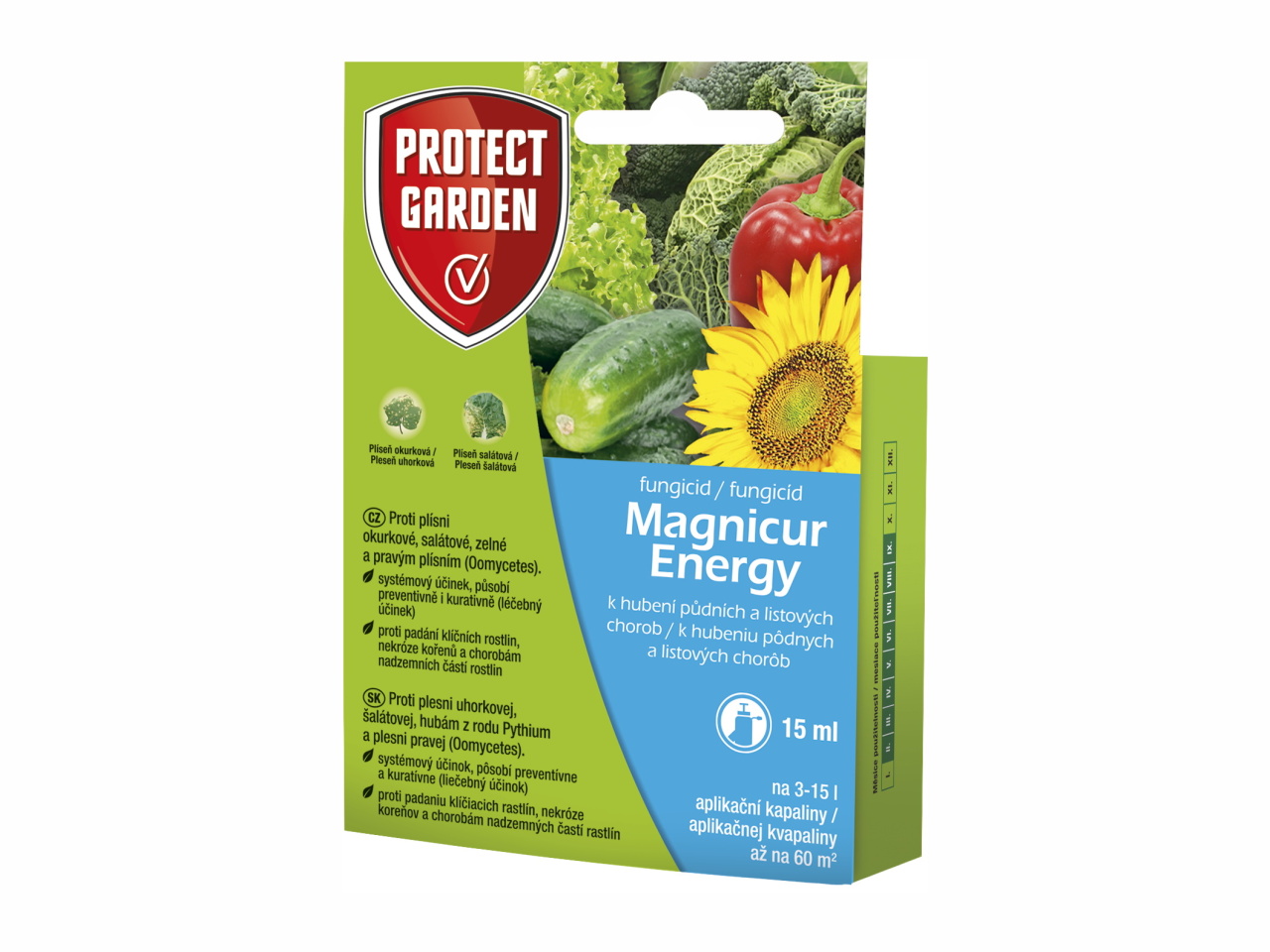 Magnicur Energy proti plísni na okurách