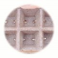 Jiffy Rašelinový sadbovač 12 květináčů 6x6cm - pro snadné, rychlé a zdravé předpěstování rostlin