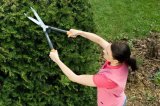 Nůžky Fiskars 114750 na živý plot PowerLever™ HS52 s pákovým převodem